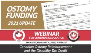 Canadian Ostomy Reimbursement and the Disability Tax Credit Webinar